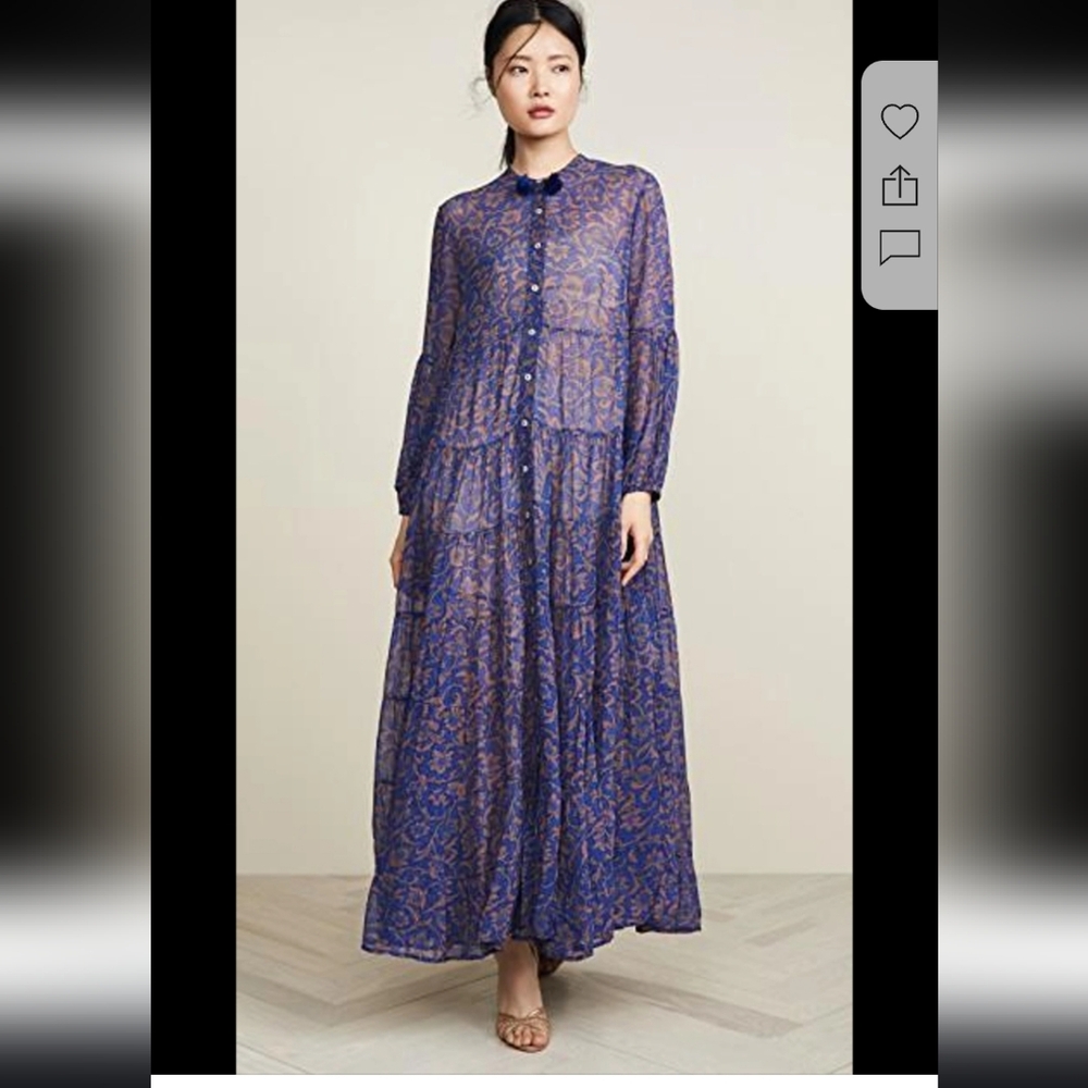 Gorgeous Figue Xiomara chiffon maxi dress